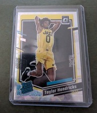 2023-24 Donruss Optic Taylor Hendricks Premium Box Set Prizm Rated Rookie #/249
