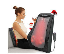 Masajeado de espalda con calor, masaje Shiatsu de espalda baja con rodamiento