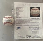 Kirby Puckett Signed Autographed Baseball OAL with #34 Inscription JSA HOF