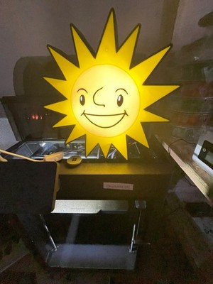 Merkur Lampe | Lightbox | Smilie Lampe