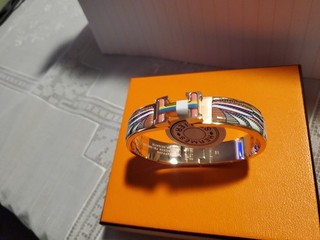 HERMES Bracelet Monogram Colorful Beautifull Unworn