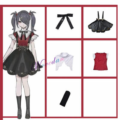 Ame Cosplay Costume NEEDY Streamer OVERLOAD Halloween Outfit Plus size available
