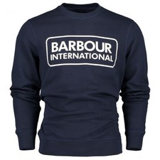 Barbour International Large Logo Sweatshirt Navy