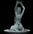 Resin Sci-Fi Cyberpunk Girl  Unpainted Unassembled 3 scales 2 versions