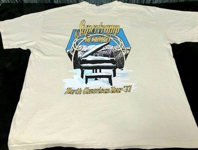 Supertramp Band In Concert North American Shirt White Unisex S-5XL 1J1066