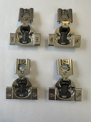 4 New BLUM 1/2'' overlay COMPACT 38C HINGE, 38C355-B102 RH IW21 Frame Soft Close