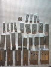 28 Piece Solid Block Aluminum Heat Sink Lot PCB Component Mount Cooling CPU135