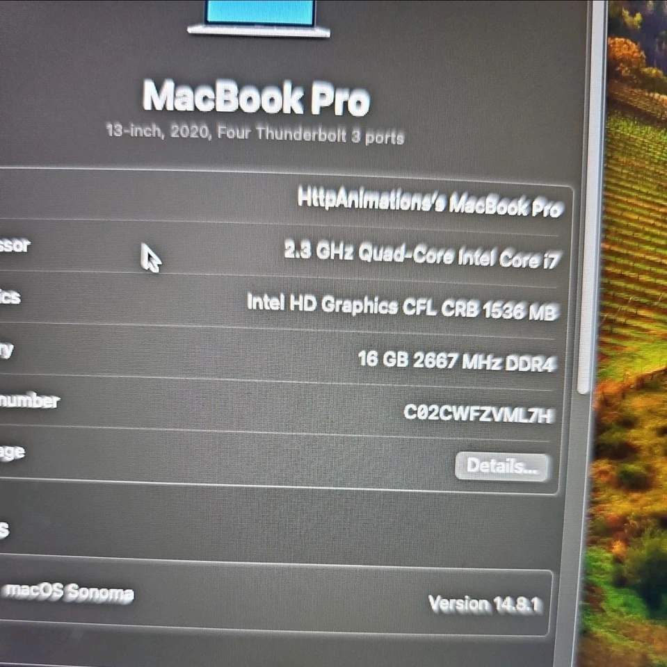 Lenovo P15s Gen 1 I7 10th 2.3GHz, 16GB RAM, NVIDIA Quadra - Image 3 of 4