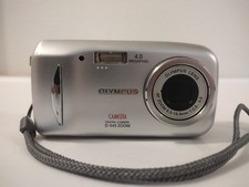 Olympus Digital Camera Camedia D-545 Zoom 4.0MP Silver Tested