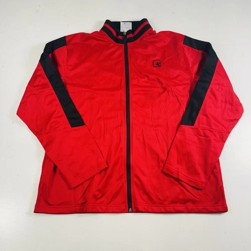 And 1 Full Zip Track Jacket Red Black Men’s Size XL - product listing photo