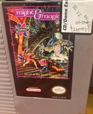 NES Might & Magic Secret of the Inner Sanctum Video game 1985 Nintendo Rare