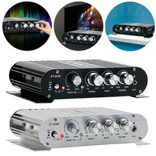Home Theater Amplifiers HiFi 2.1 Channel Power Amplifier Stereo Bass Sound New