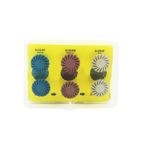 Self-glazed Polished Discs Kit Rubber Polishing Wheels Repair for Oral Materials - Picture 8 of 23