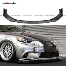 For Lexus Is250350300 F-sport 14-16 Carbon Gt Style Front Bumper Lip Body Kit