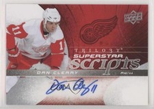 2008-09 Upper Deck Trilogy Superstar Scripts Daniel Cleary Dan #SS-DC Auto 0bd