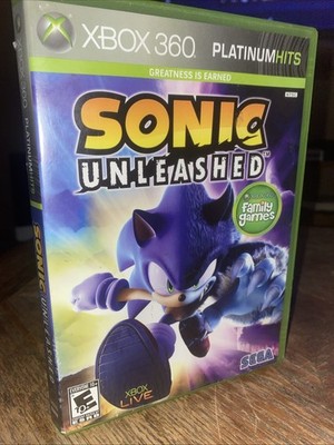 Sonic Unleashed / Game - Microsoft Xbox 360 - Tested - CIB