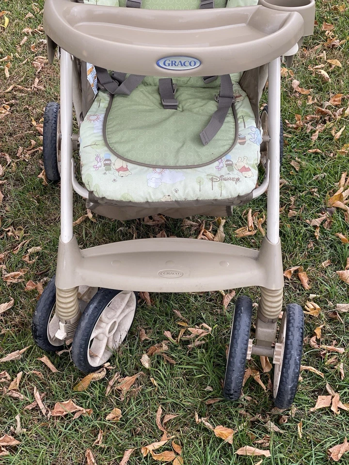 Cochecito vintage Y2K Graco Winnie The Pooh bebé niño pequeño Foto 3 de 4