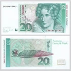 Germany 20 Deutsche Mark 1993 Replacement ZA UNC  P. 39b