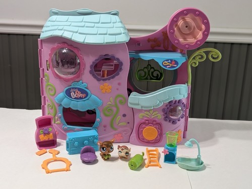 Littlest Pet Shop TAIL WAGGIN’ FITNESS CLUB Hasbro LPS 2 Haustiere & Zubehör