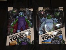 Neca Tmnt Cyborg Donatello Raphael As Shredder Eastman And LAIRD Idw In Hand