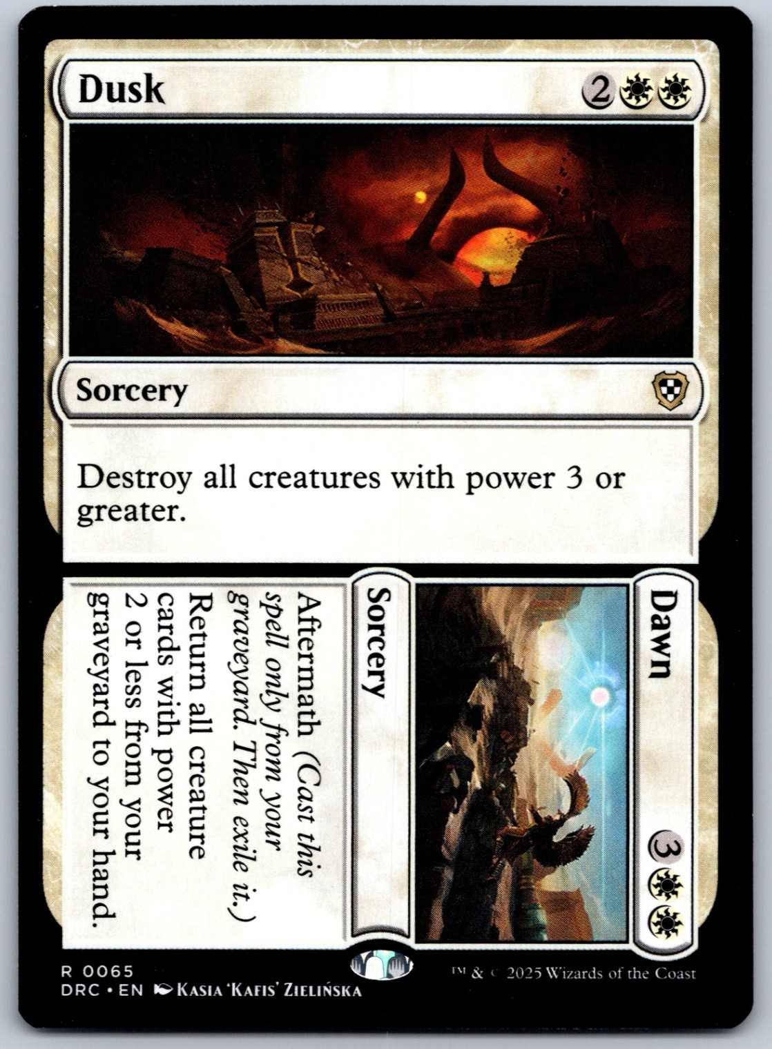 Dusk // Dawn R Commander: Aetherdrift 65 NM