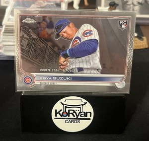 2022 Topps Chrome Update #USC144 Seiya Suzuki Rc Rookie QTY