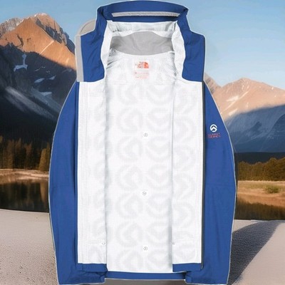The North Face Leonidas Rain Jacket HyVent 2.5L Men XL Ultra Light Summit Series