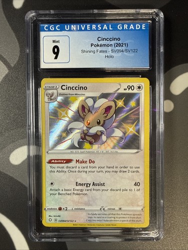 Cinccino graded CGC 9 for sale on eBay