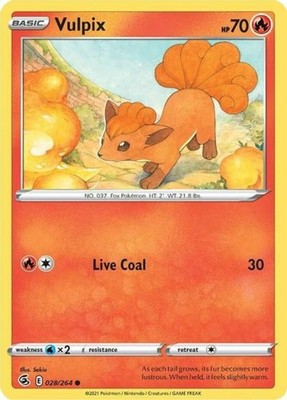 Vulpix - 028/264 - Common - Near Mint