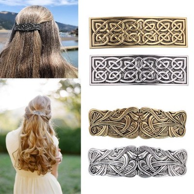 Große Vintage Haarnadeln aus Metall für Damen, Krokodilklemmen,