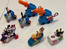 Vintage Animaniacs McDonald's Happy Meal Toys 1990's Lot of 7 Warner Bros