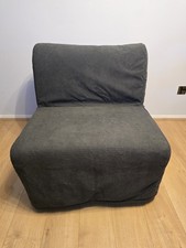 IKEA LYCKSELE Single Chair Bed with Cover & Storage Box