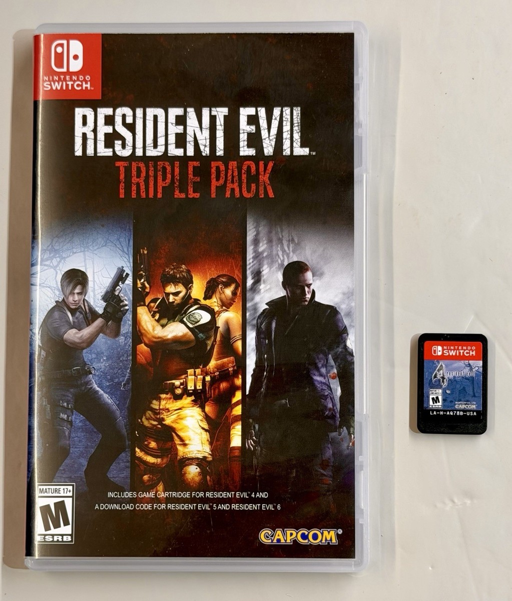 Resident Evil Triple Pack - Nintendo Switch - Resident Evil 4 Only