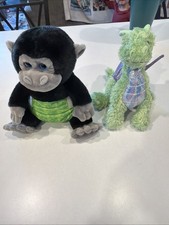 2 Melissa And Doug Stuffed Animals Dragon And Monkey