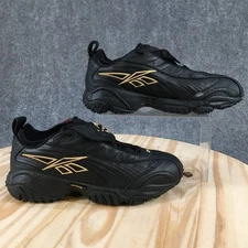 Reebok Shoes Men 7 Answer III Sneaker Black Lace Up Low Top Comfort Athletic NEW