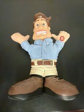 2003 MR. WONDERFUL TALKING PLUSH DOLL TOY 13" FUNNY 16 PHRASES TESTED WORKING