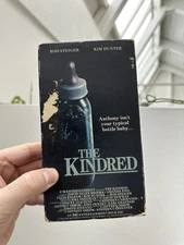 The Kindred VHS Vestron Video Horror Sci Fi RARE OOP Good Condition (Rental) 