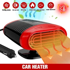 Car Heater Portable 400W Heating Cooling Fan Defroster Demister for Car Truck