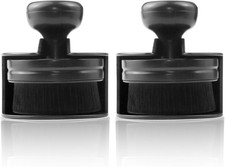 2 PCS Car Tire Shine Applicator Brush, Auto Tire Detail Brushs, Portable Car Tir