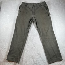 Carhartt Rugged Flex Relaxed Fit Duck Utility Black Work Pant BN3279-M 38x32