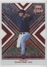2016 Panini Elite Extra Edition Status Red Die-Cut 18/99 Chih-Wei Hu #174 0o9