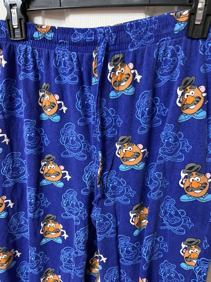 Mr Potato Head 2002 孩之宝复古睡衣裤 S 码 — 第 4/4 张图片