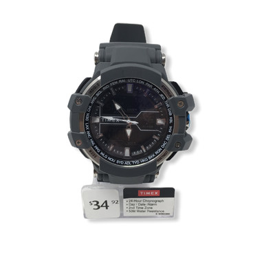 timex men's tactic dgtl big combo resin strap watch