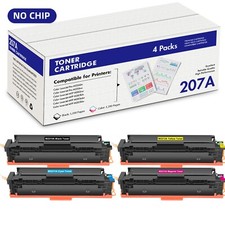 4x XXL Toner Set für HP Color LaserJet Pro MFP M283fdw M283fdn M255dw Ohne Chip
