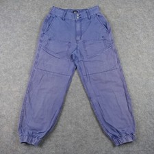 BDG Pants Womens Small Blue Cargo Tapered Double Knee Jogger Urban Outfitters