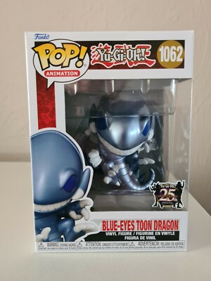Funko Pop! Yu-Gi-Oh! Blue-Eyes Toon Dragon Metallic #1062 