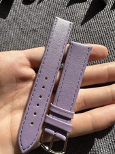 Vintage Watch Strap 18 mm  Leather Nos Top Quality V34