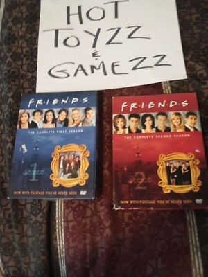 Friends - The Complete First & Second Seasons 8 Discs Total Good Pre-owned 