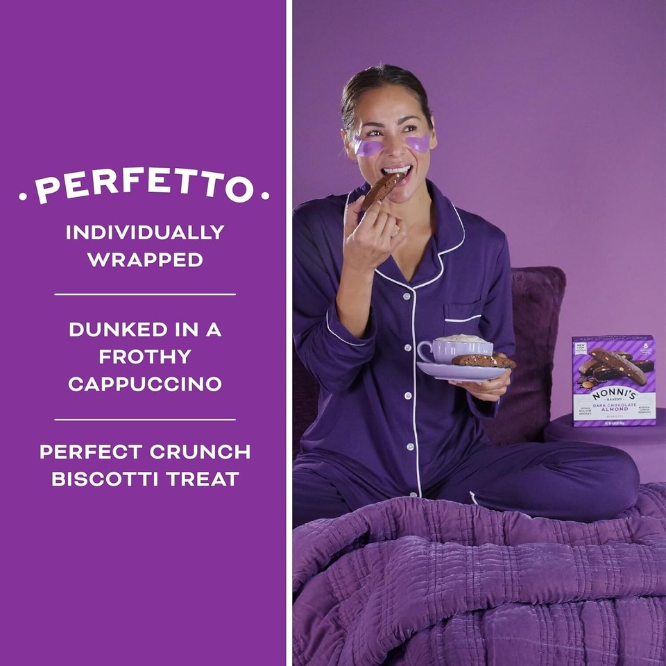 Nonni s Dark Chocolate Almond Biscotti Italian Cookies 6 Boxes Dark nonni-s-dark-chocolate-almond-biscotti-italian-cookies-6-boxes-dark