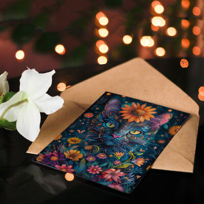 Female Birthday Card For Her - General Card For Women - Kittens - View #7